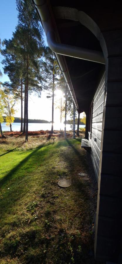 Lakeside Log Cabin Fraemby Udde Falun Luaran gambar