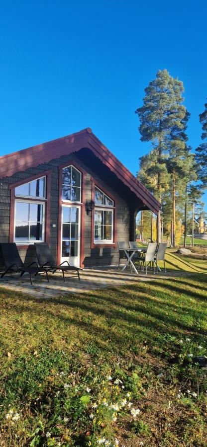 Lakeside Log Cabin Fraemby Udde Falun Luaran gambar