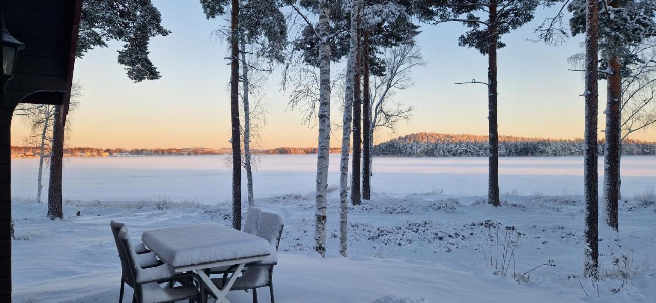 Lakeside Log Cabin Fraemby Udde Falun Luaran gambar